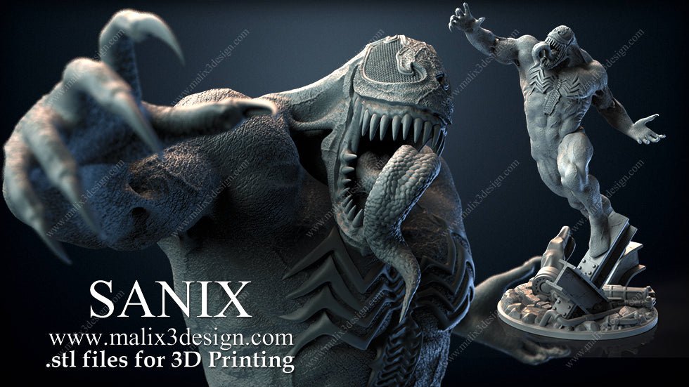 Venom - Sanix3D - Dark Forge Arts