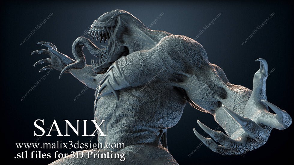 Venom - Sanix3D - Dark Forge Arts