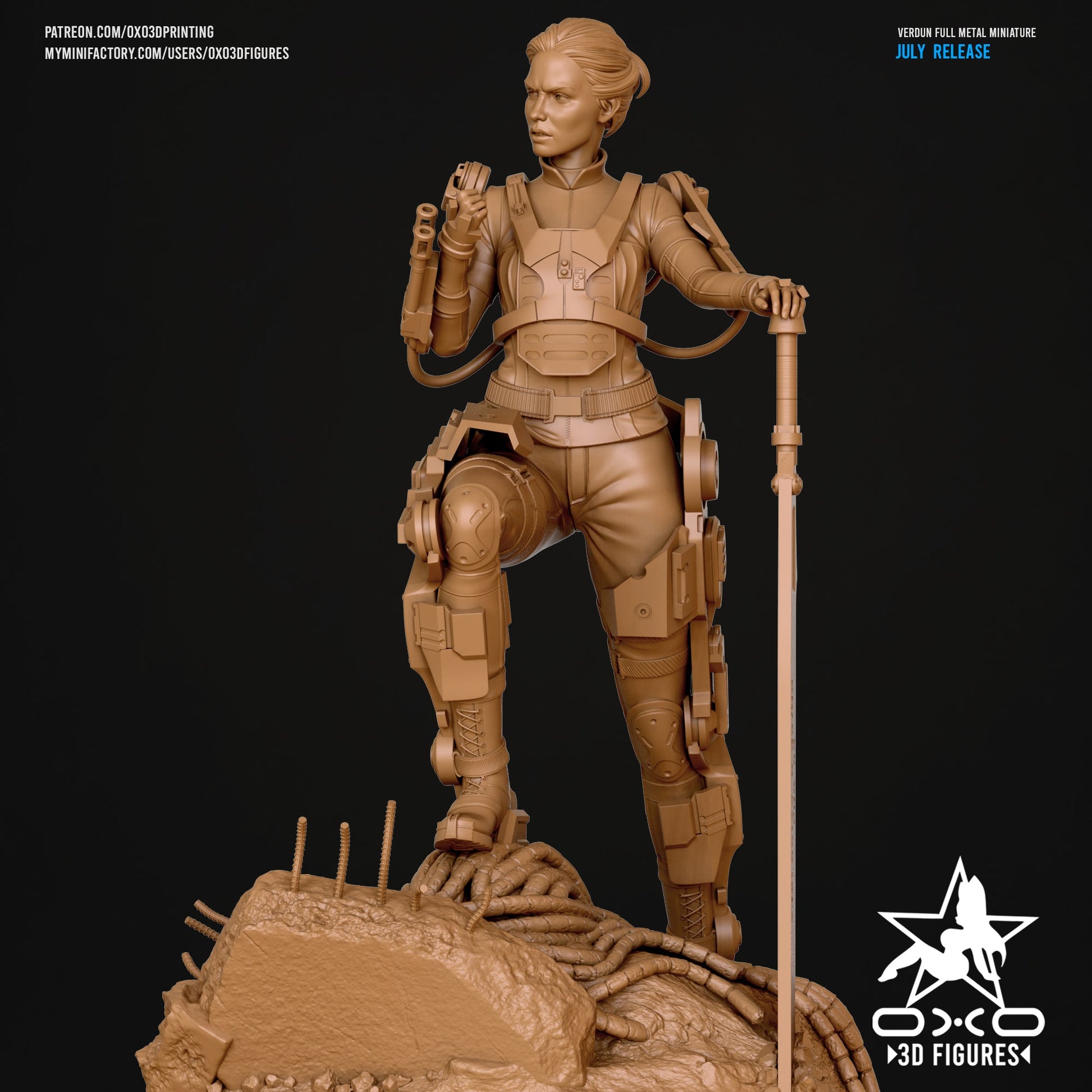 Verdun - Edge of Tomorrow - OXO3D - Dark Forge Arts
