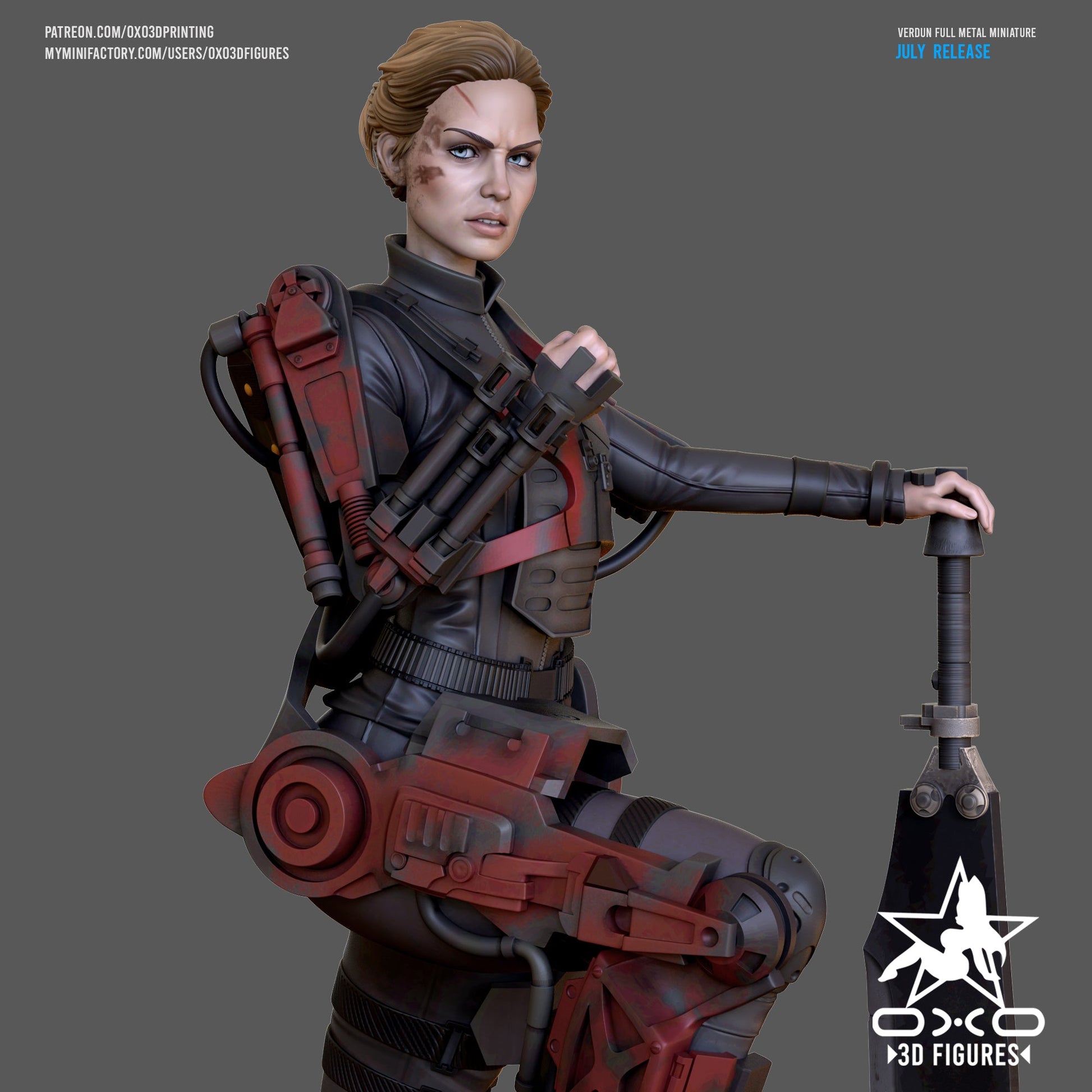 Verdun - Edge of Tomorrow - OXO3D - Dark Forge Arts
