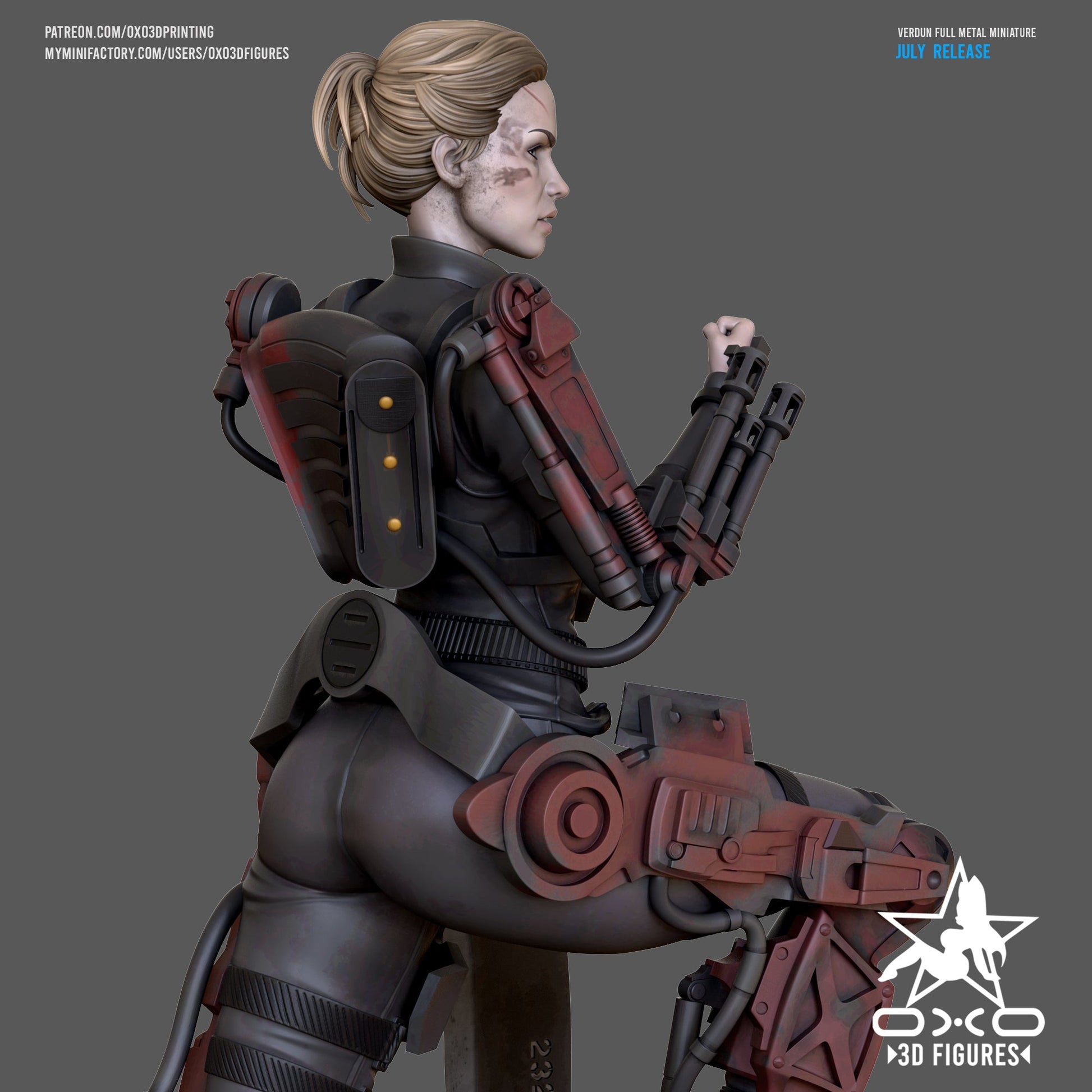 Verdun - Edge of Tomorrow - OXO3D - Dark Forge Arts
