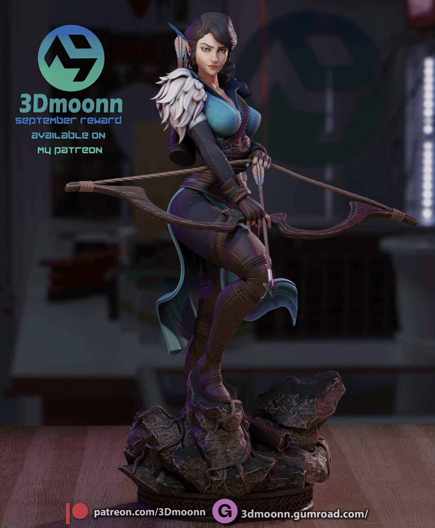 Vex (Vox Machina) - 3DMoonn - Dark Forge Arts