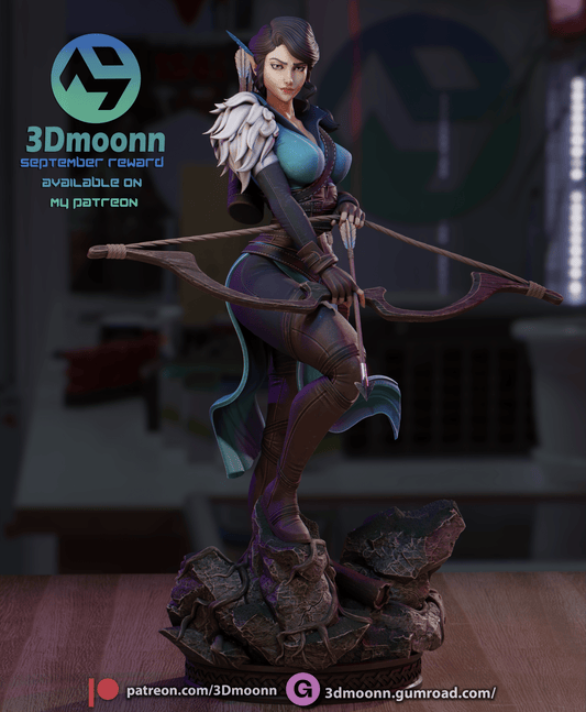 Vex (Vox Machina) - 3DMoonn - Dark Forge Arts