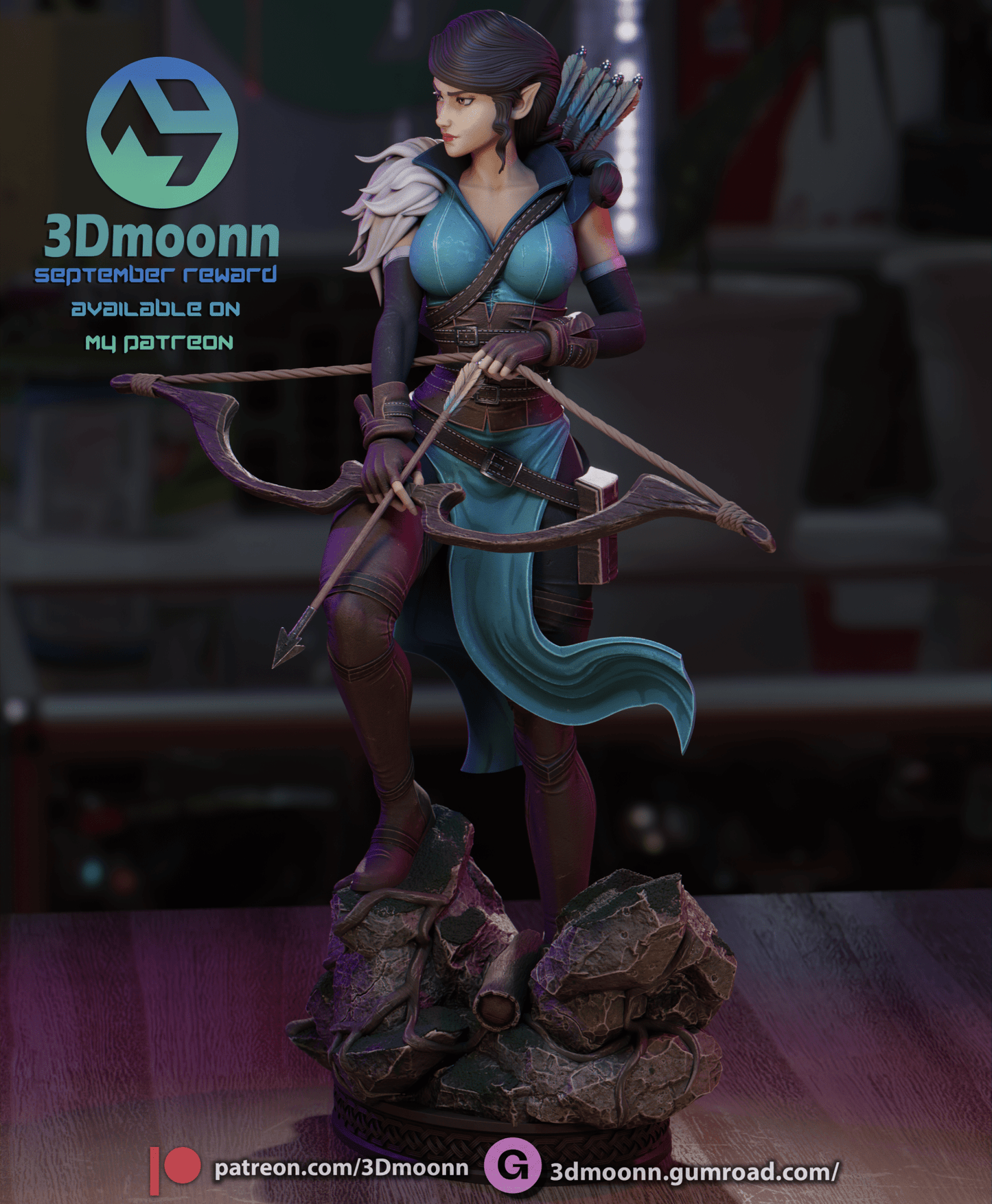 Vex (Vox Machina) - 3DMoonn - Dark Forge Arts