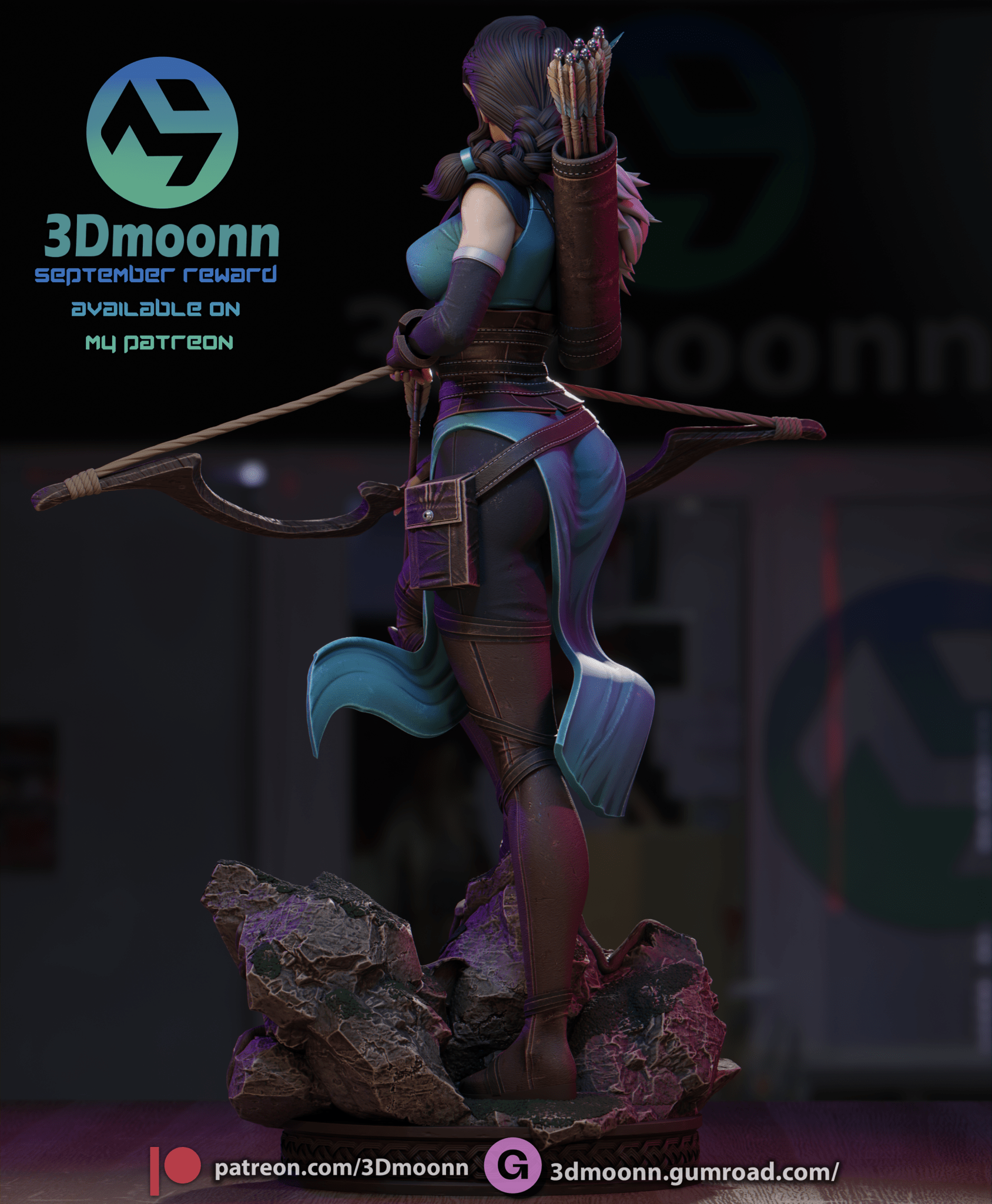 Vex (Vox Machina) - 3DMoonn - Dark Forge Arts