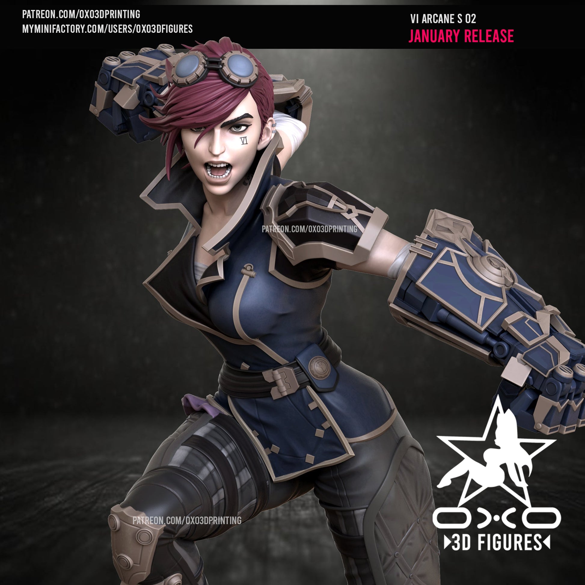 Vi Arcane - OXO3D - Dark Forge Arts