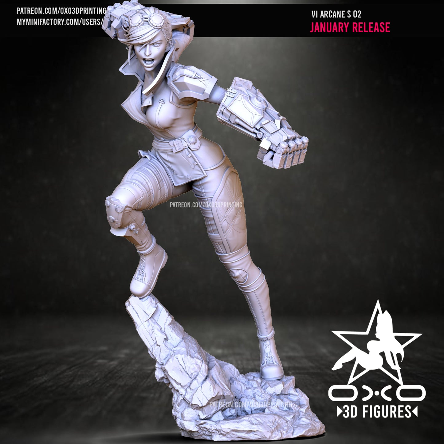 Vi Arcane - OXO3D - Dark Forge Arts