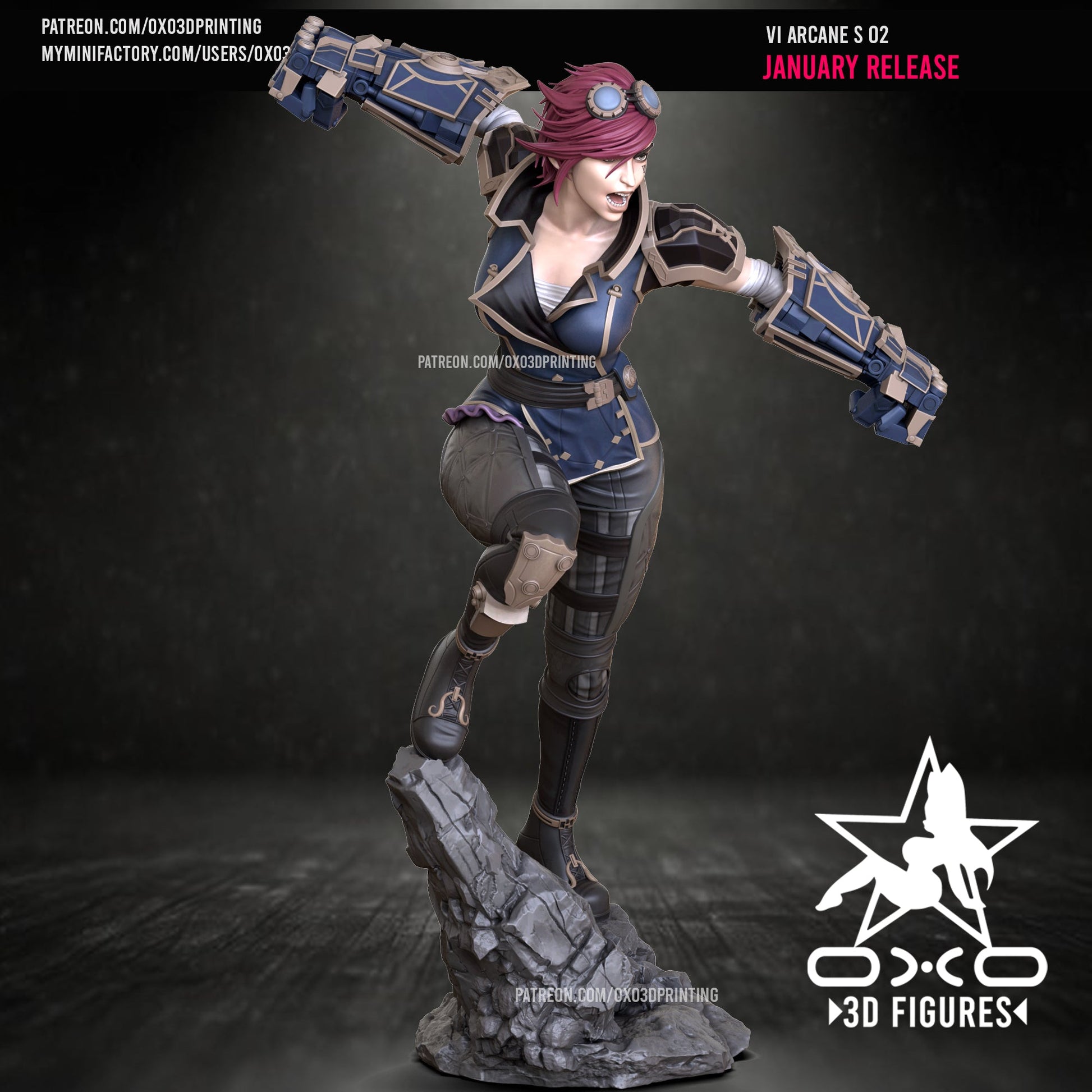 Vi Arcane - OXO3D - Dark Forge Arts