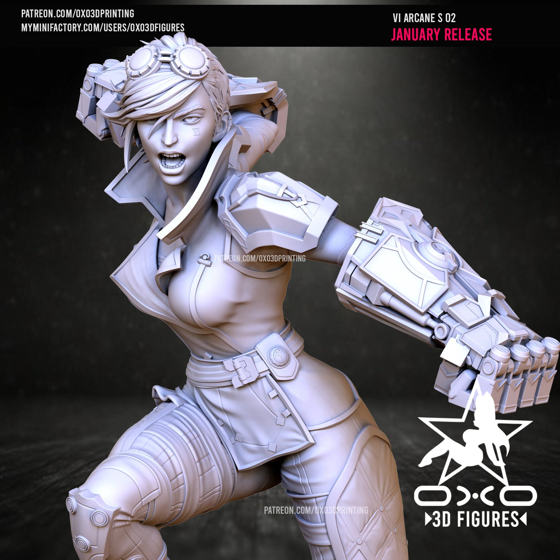 Vi Arcane - OXO3D - Dark Forge Arts