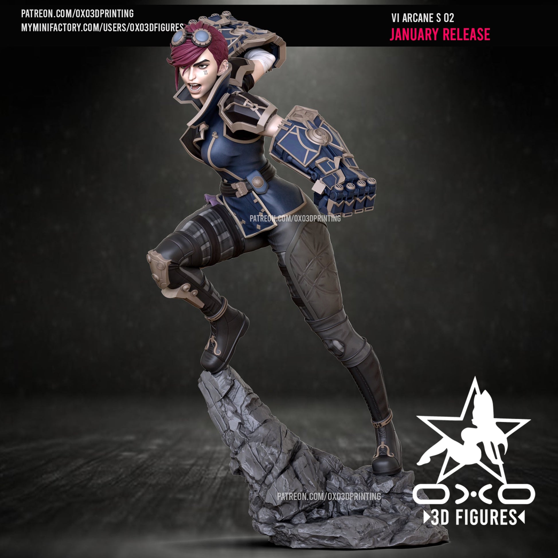 Vi Arcane - OXO3D - Dark Forge Arts