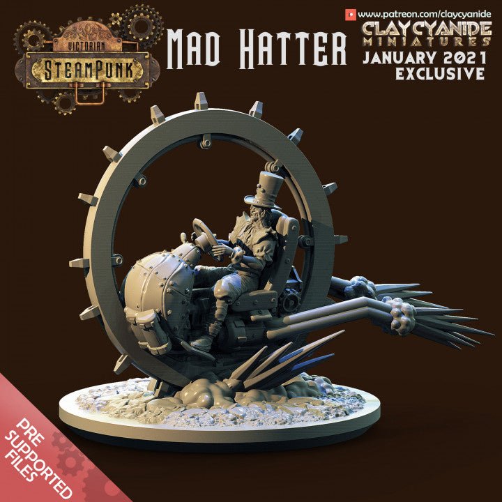 Victorian SteamPunk - ClayCyanide - Dark Forge Arts