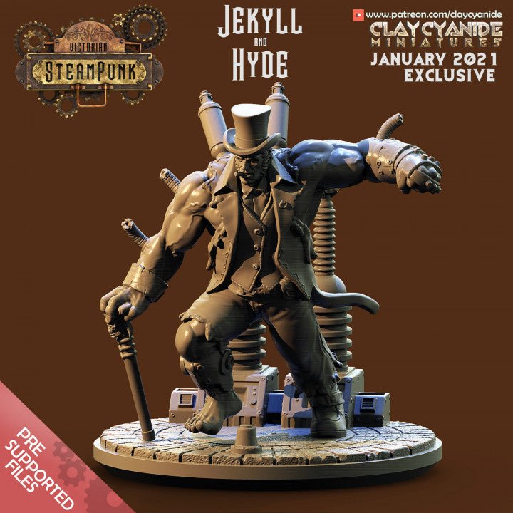 Victorian SteamPunk - ClayCyanide - Dark Forge Arts