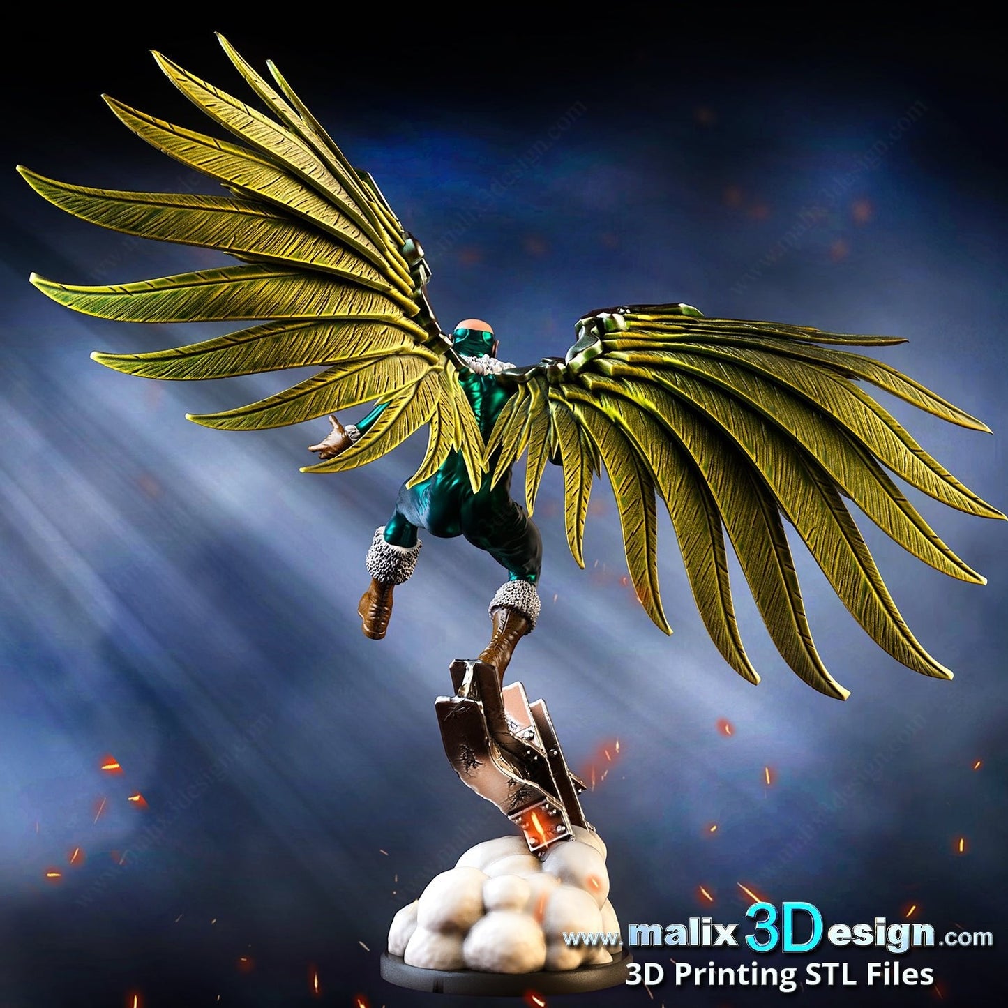Vulture - Sanix3D - Dark Forge Arts