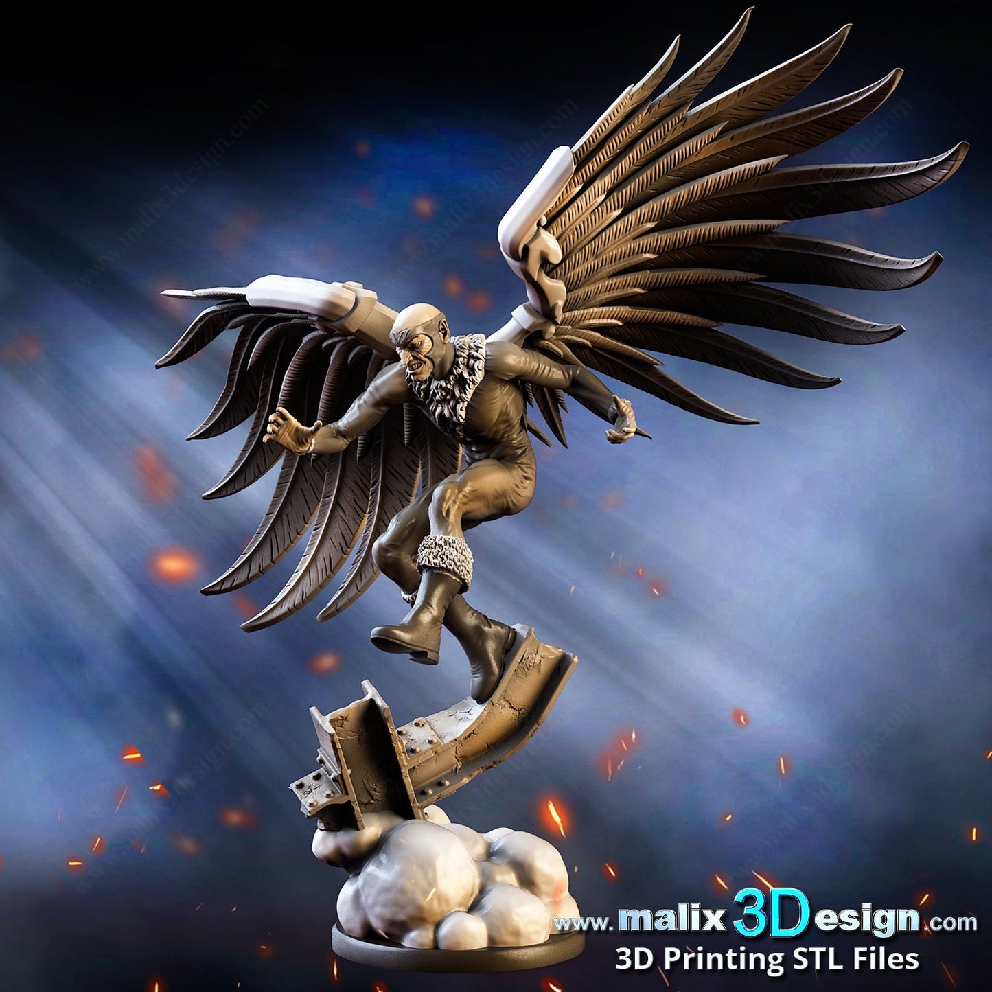 Vulture - Sanix3D - Dark Forge Arts