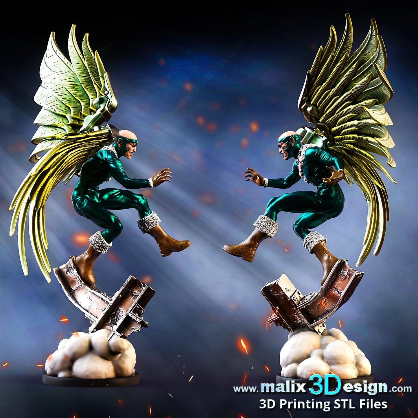 Vulture - Sanix3D - Dark Forge Arts