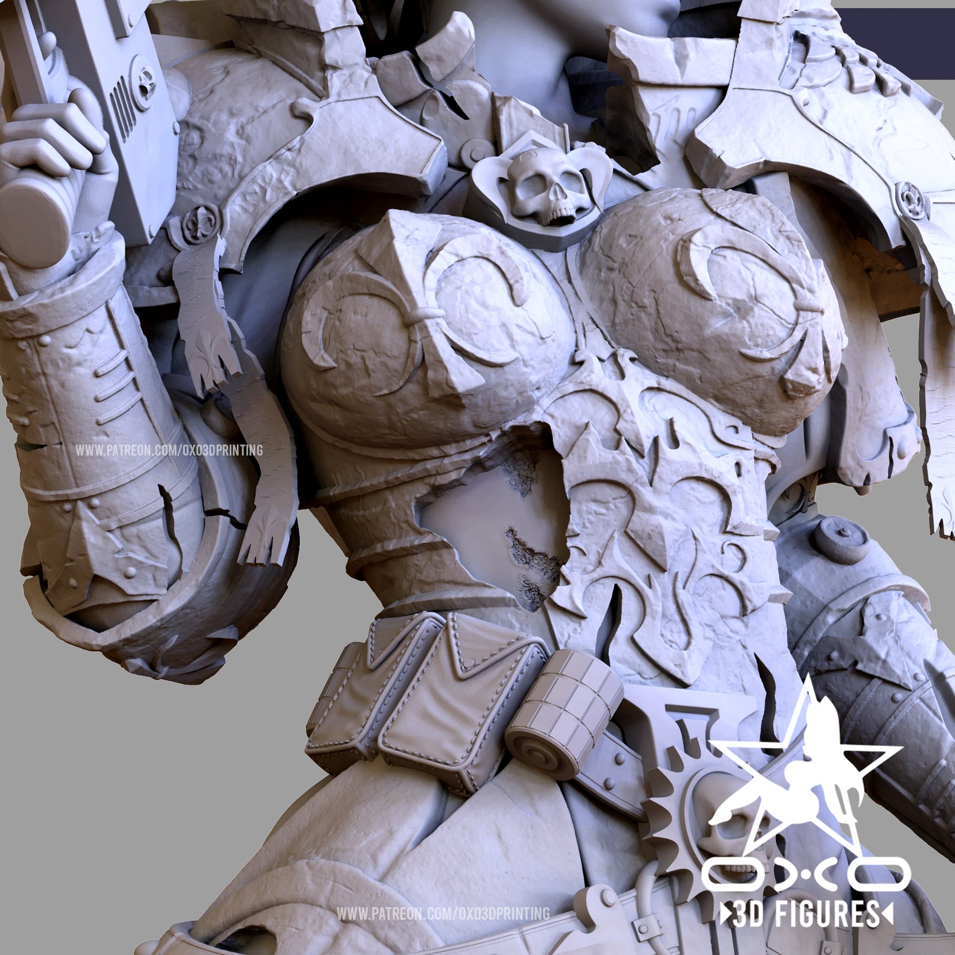 War Sister - OXO3D - Dark Forge Arts