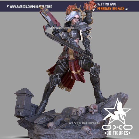 War Sister - OXO3D - Dark Forge Arts