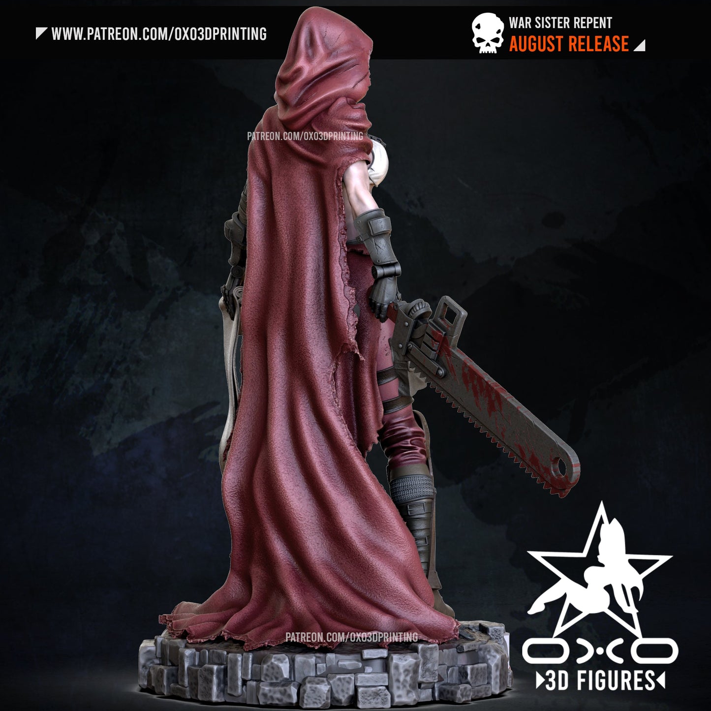 War Sister Repent - OXO3D - Dark Forge Arts