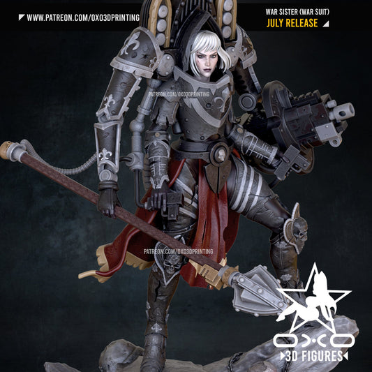 War Sister V2 - OXO3D - Dark Forge Arts