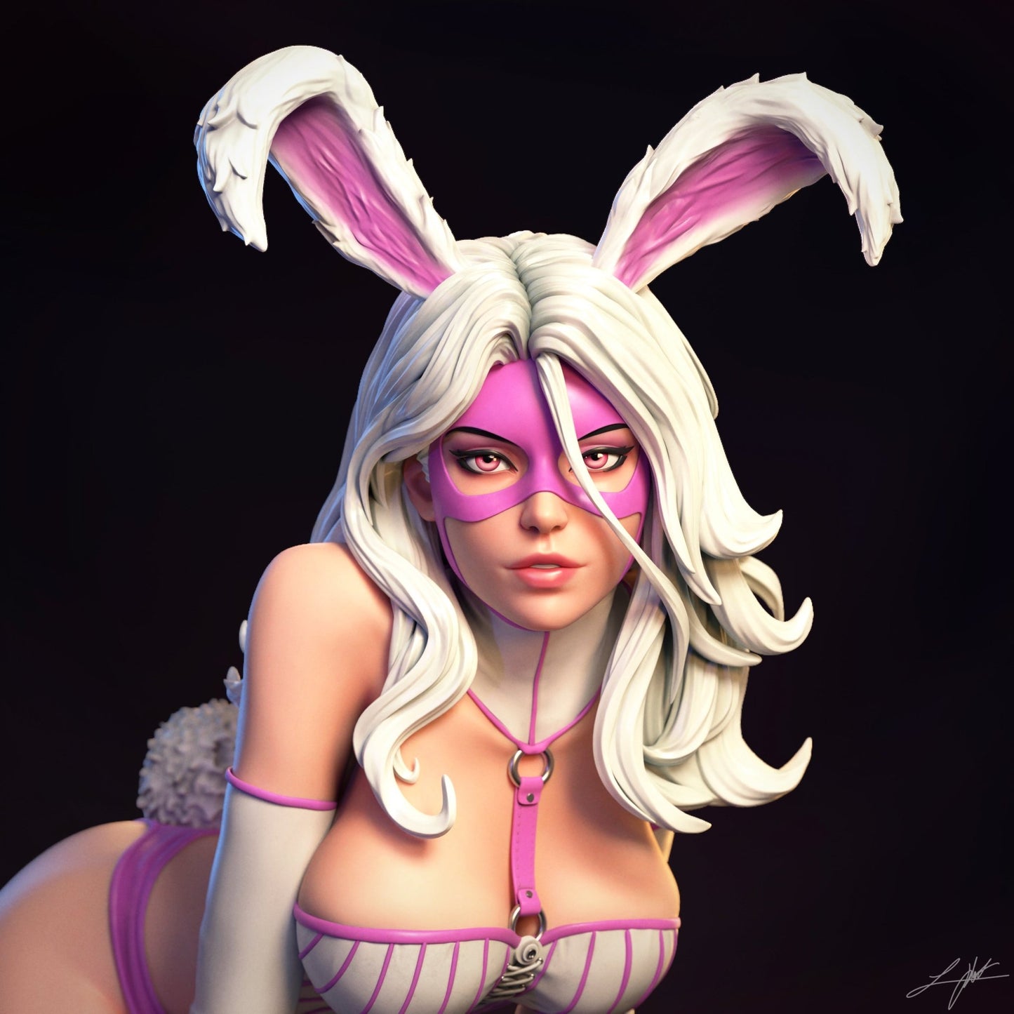 White Rabbit - Abe3D - Dark Forge Arts