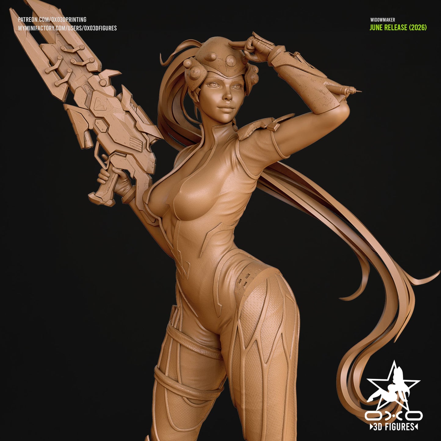 Widowmaker - OXO3D - Dark Forge Arts