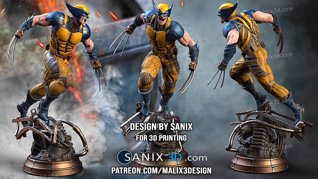 Wolverine - Sanix3D - Dark Forge Arts