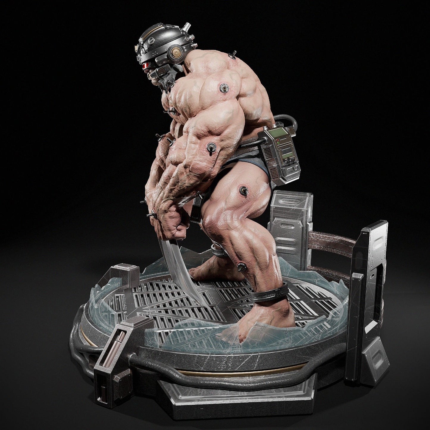Wolverine (Weapon X) - CA 3D Studios - Dark Forge Arts