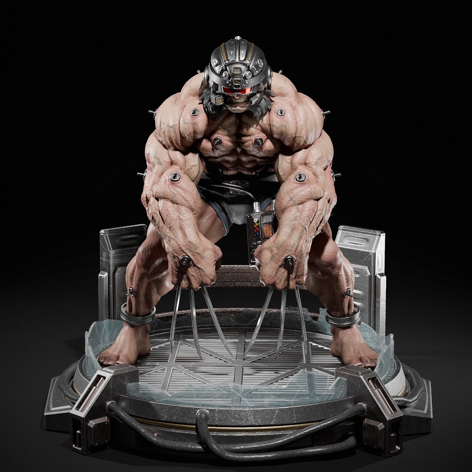 Wolverine (Weapon X) - CA 3D Studios - Dark Forge Arts