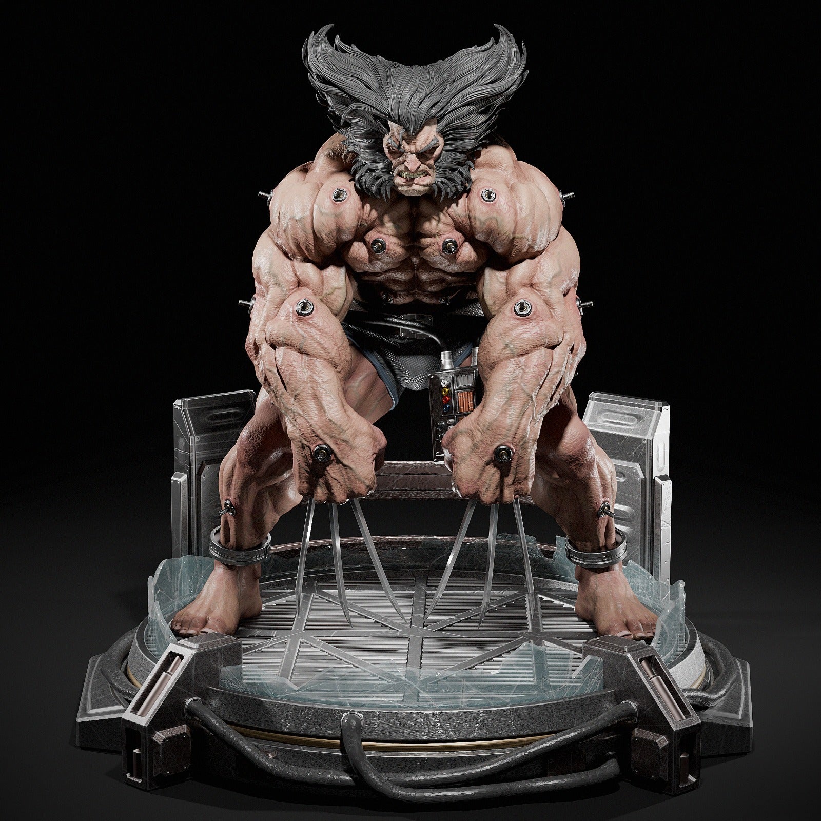 Wolverine (Weapon X) - CA 3D Studios - Dark Forge Arts
