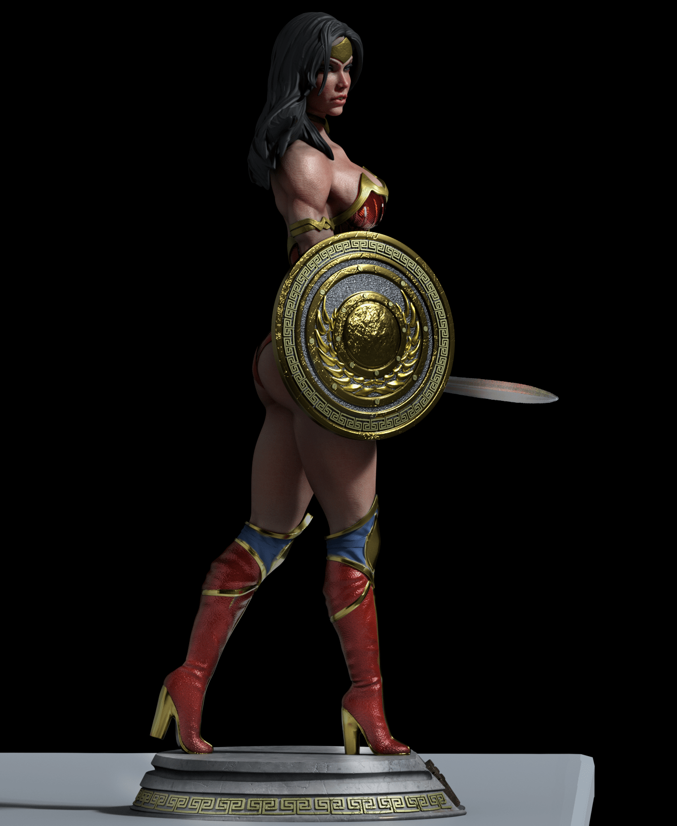 Wonder Woman - CA 3D Studios - Dark Forge Arts