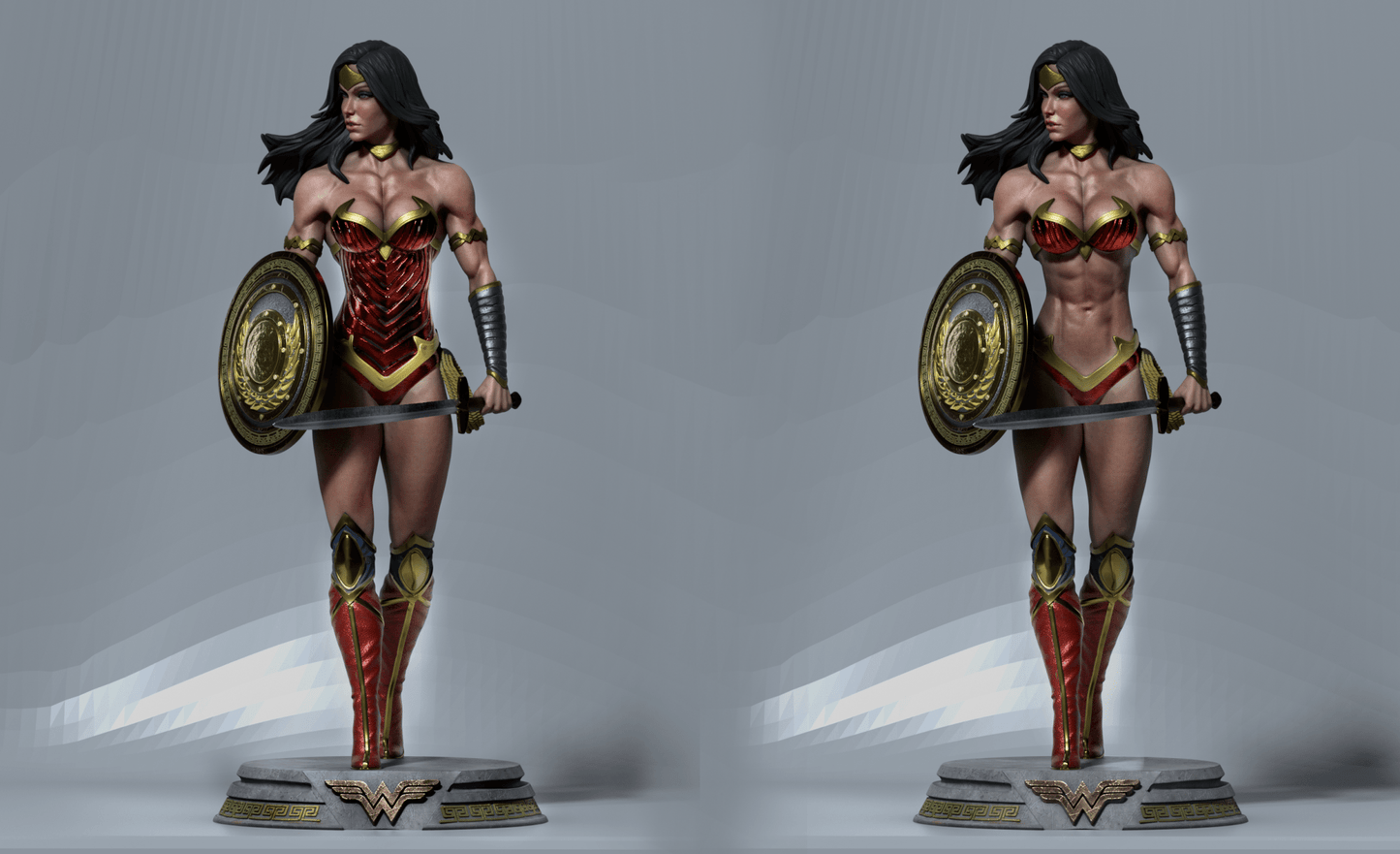 Wonder Woman - CA 3D Studios - Dark Forge Arts