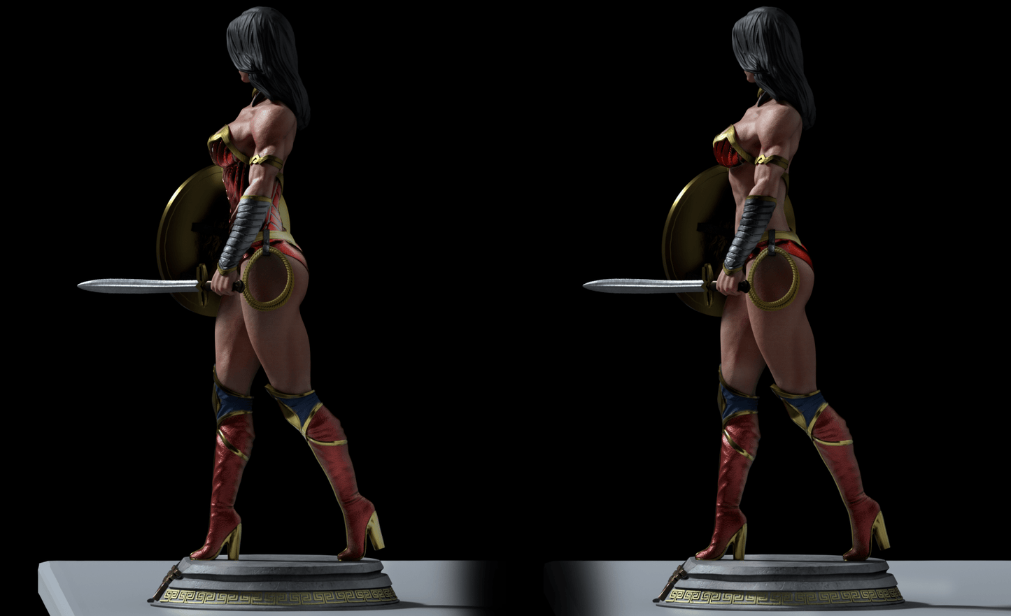 Wonder Woman - CA 3D Studios - Dark Forge Arts