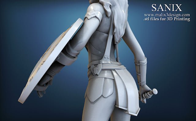 Wonder Woman v1 - Sanix3D - Dark Forge Arts