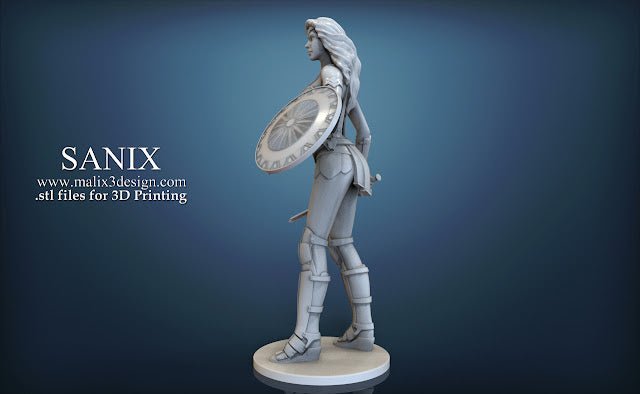 Wonder Woman v1 - Sanix3D - Dark Forge Arts