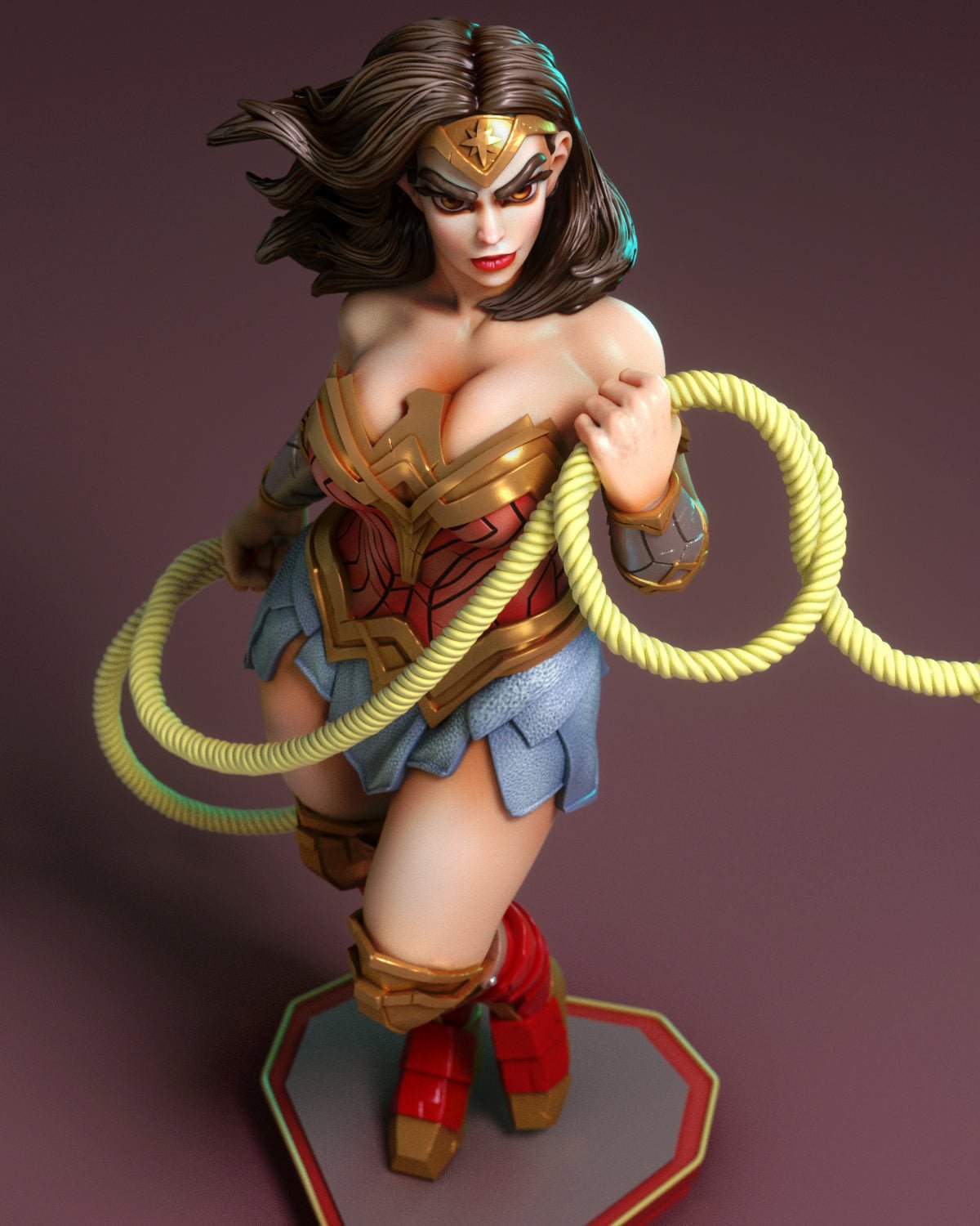 Wonder Woman v1 - Torrida Minis - Dark Forge Arts