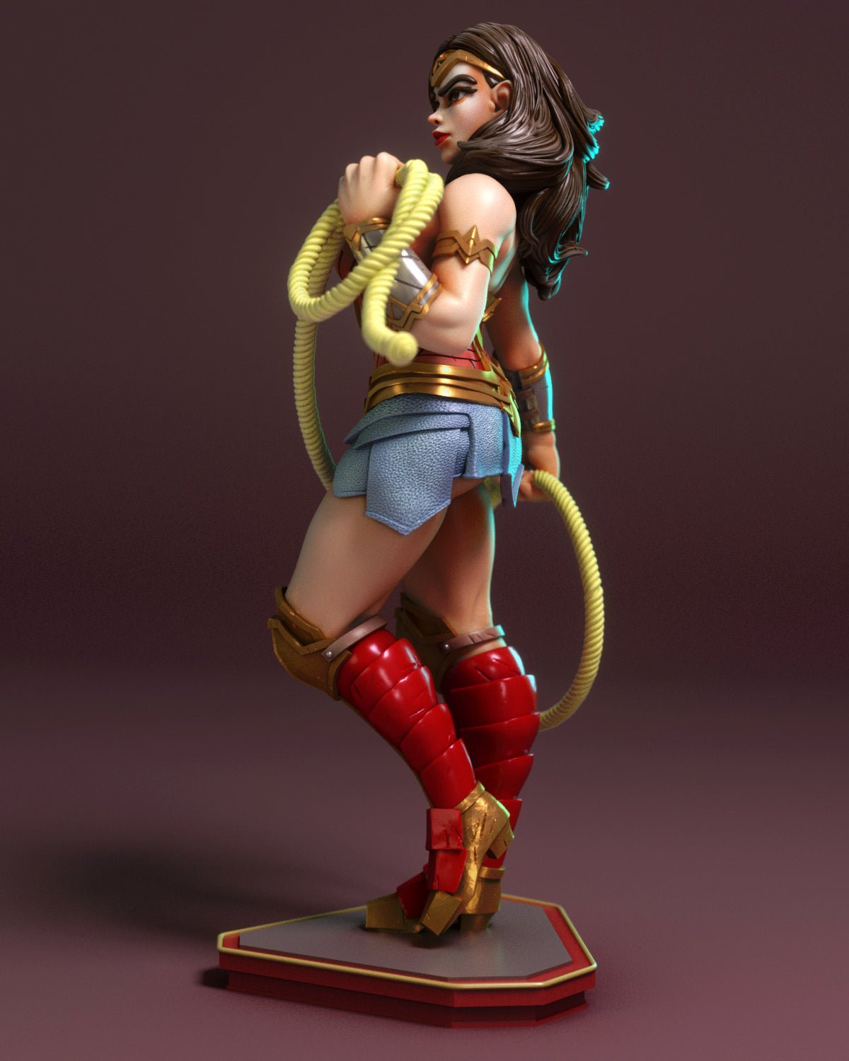 Wonder Woman v1 - Torrida Minis - Dark Forge Arts