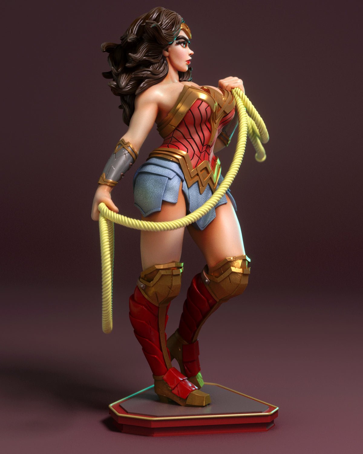 Wonder Woman v1 - Torrida Minis - Dark Forge Arts
