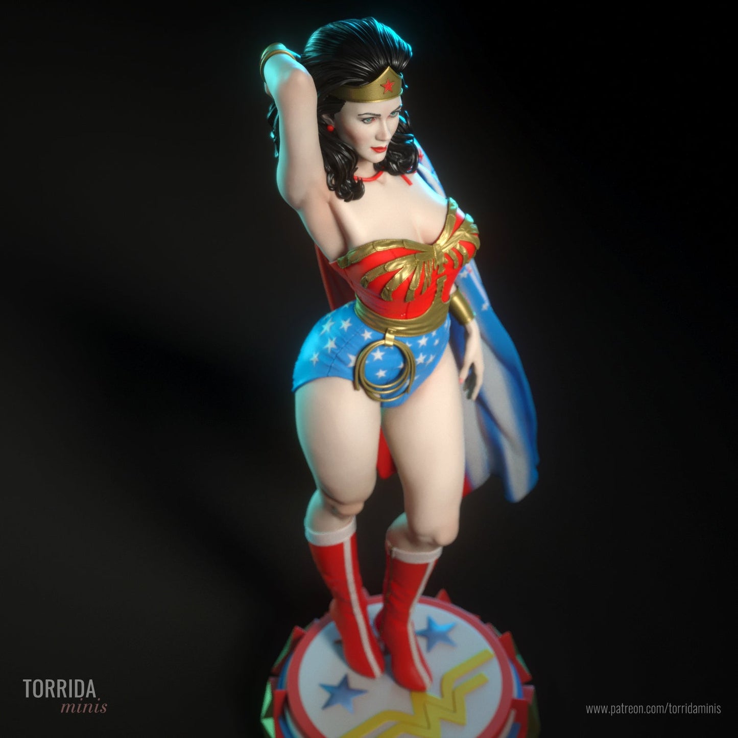Wonder Woman v2 - Torrida Minis - Dark Forge Arts