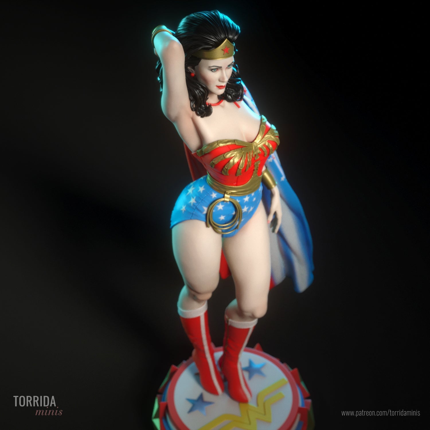 Wonder Woman v2 - Torrida Minis - Dark Forge Arts