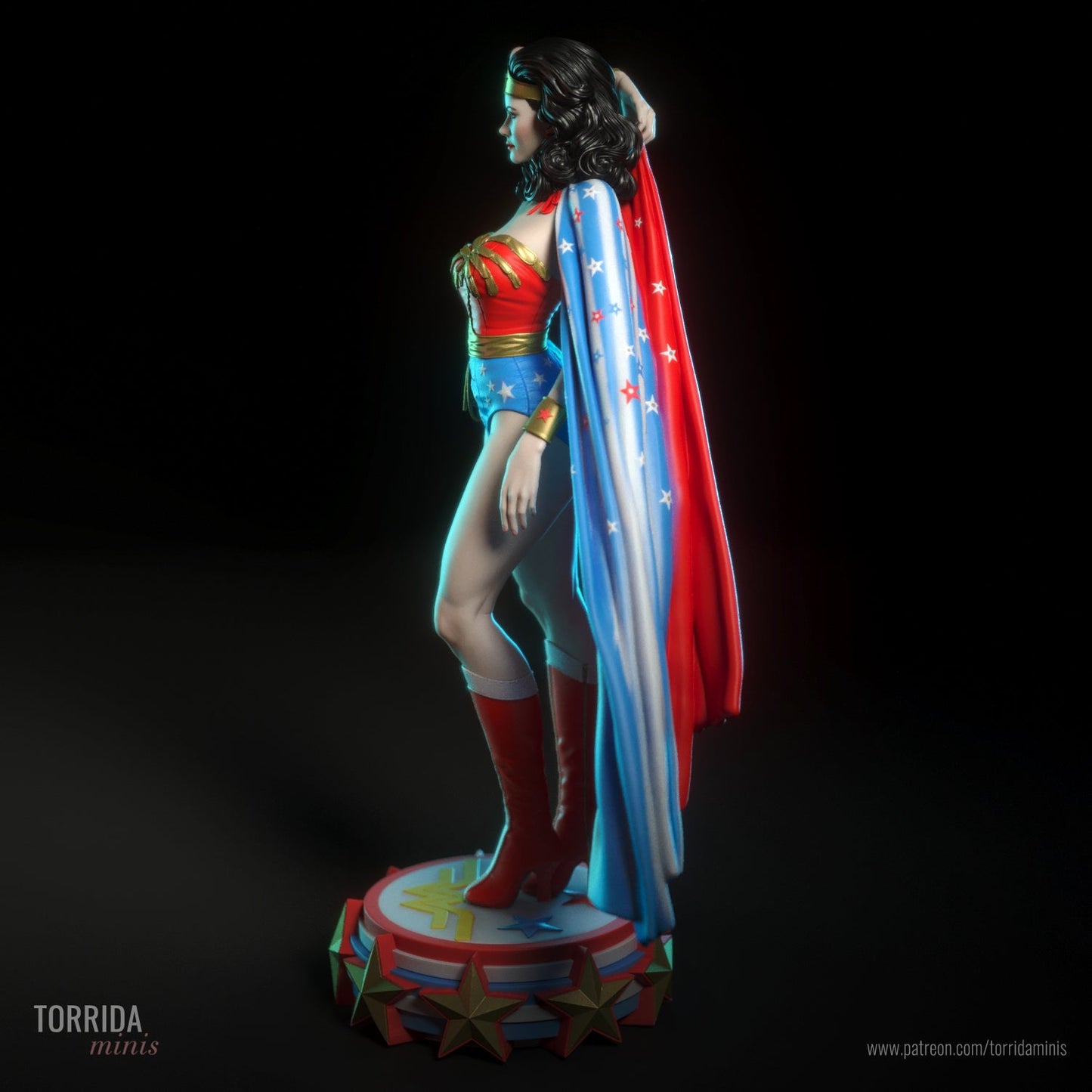 Wonder Woman v2 - Torrida Minis - Dark Forge Arts