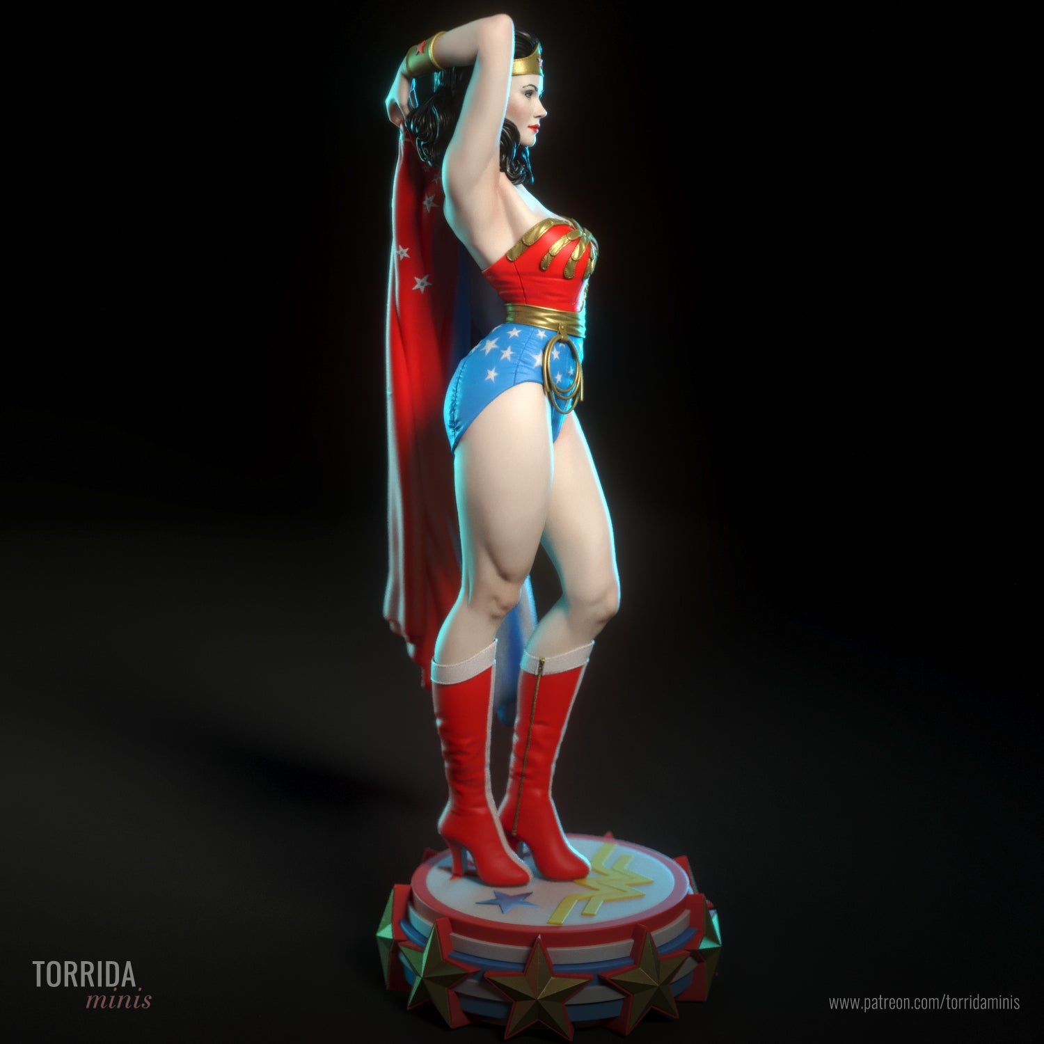 Wonder Woman v2 - Torrida Minis - Dark Forge Arts