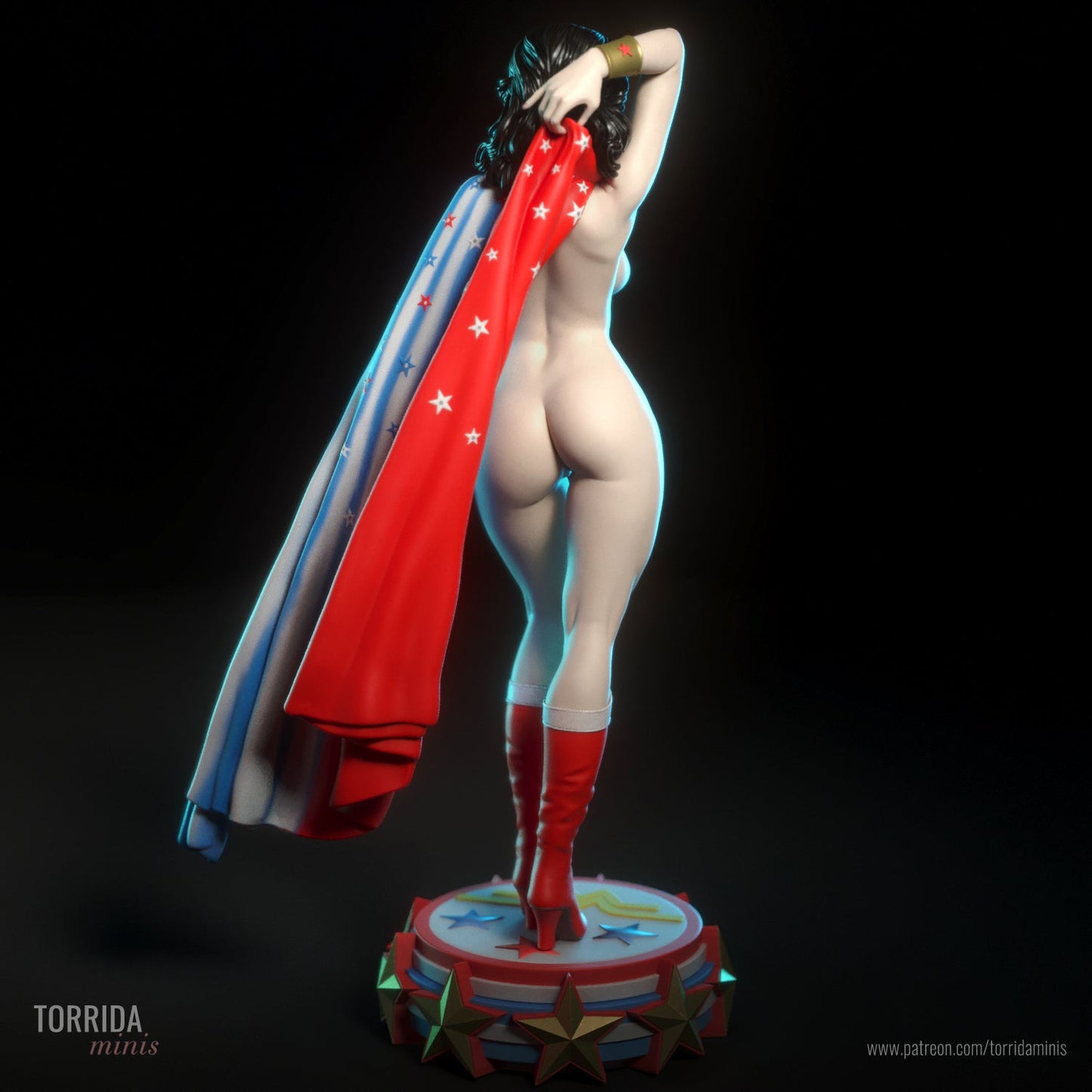 Wonder Woman v2 - Torrida Minis - Dark Forge Arts