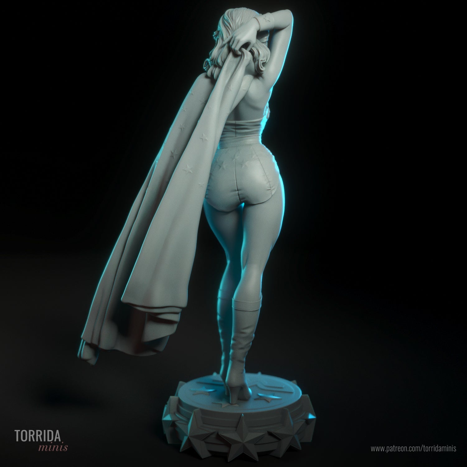 Wonder Woman v2 - Torrida Minis - Dark Forge Arts