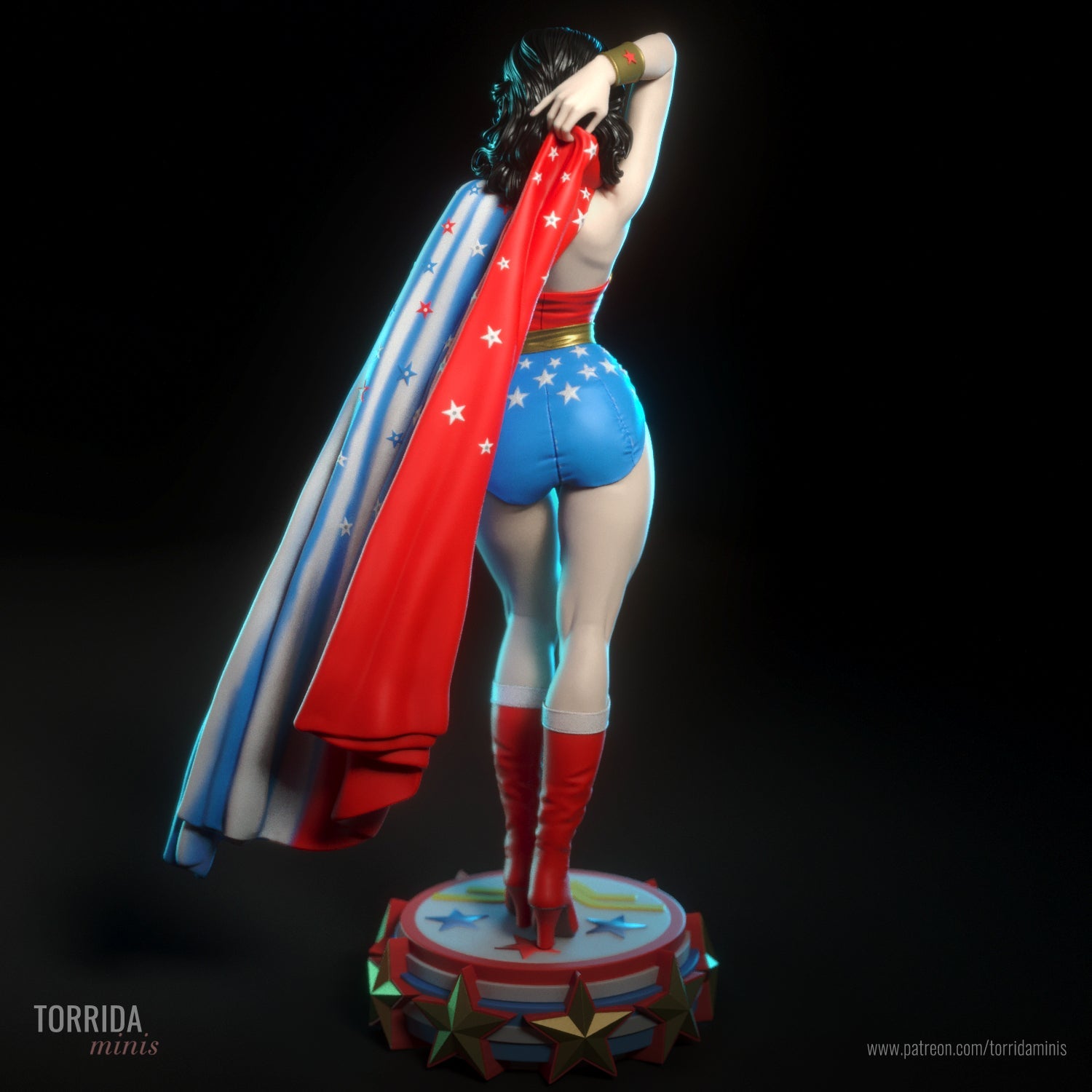 Wonder Woman v2 - Torrida Minis - Dark Forge Arts