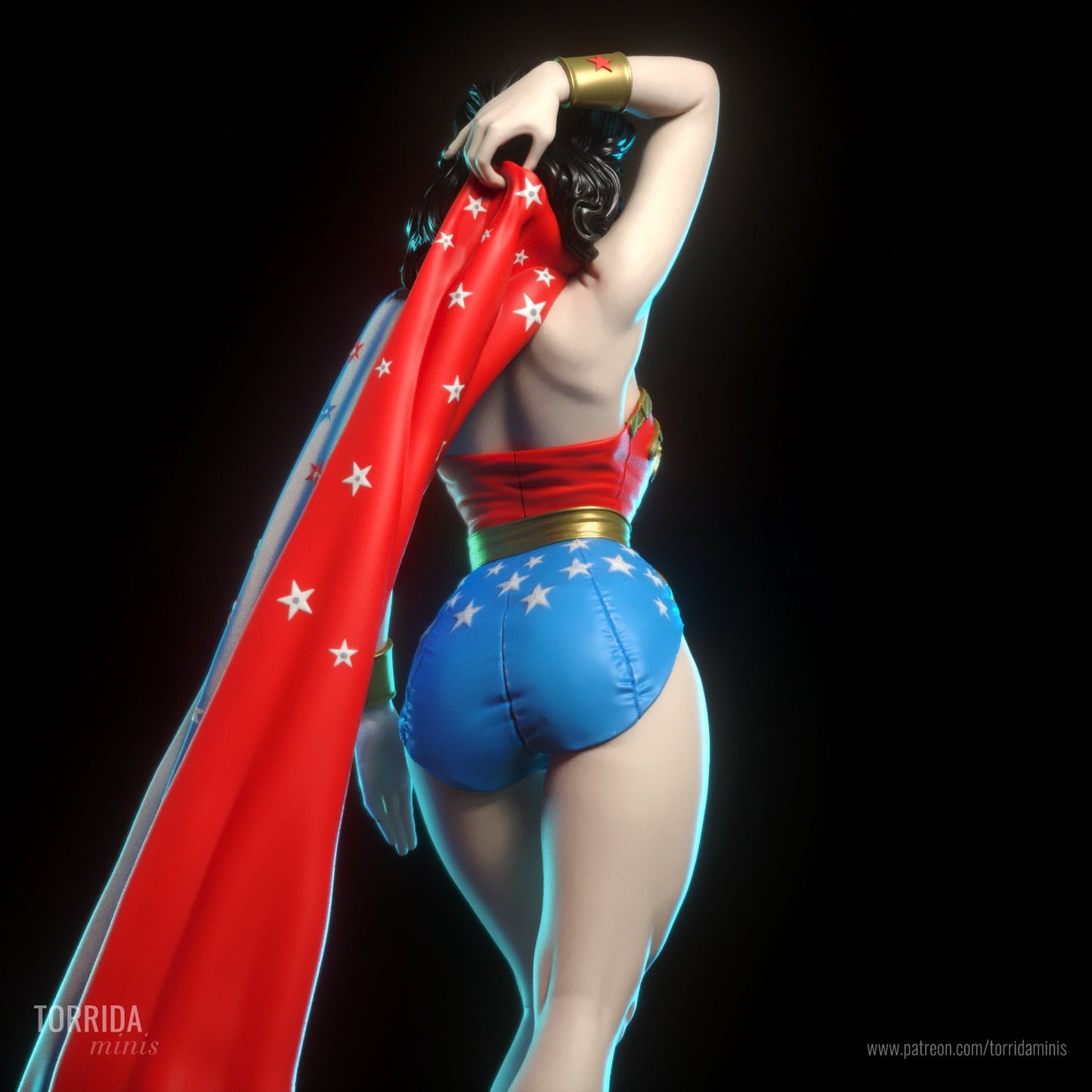 Wonder Woman v2 - Torrida Minis - Dark Forge Arts
