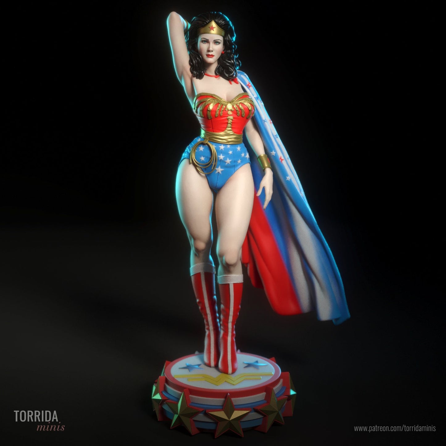 Wonder Woman v2 - Torrida Minis - Dark Forge Arts