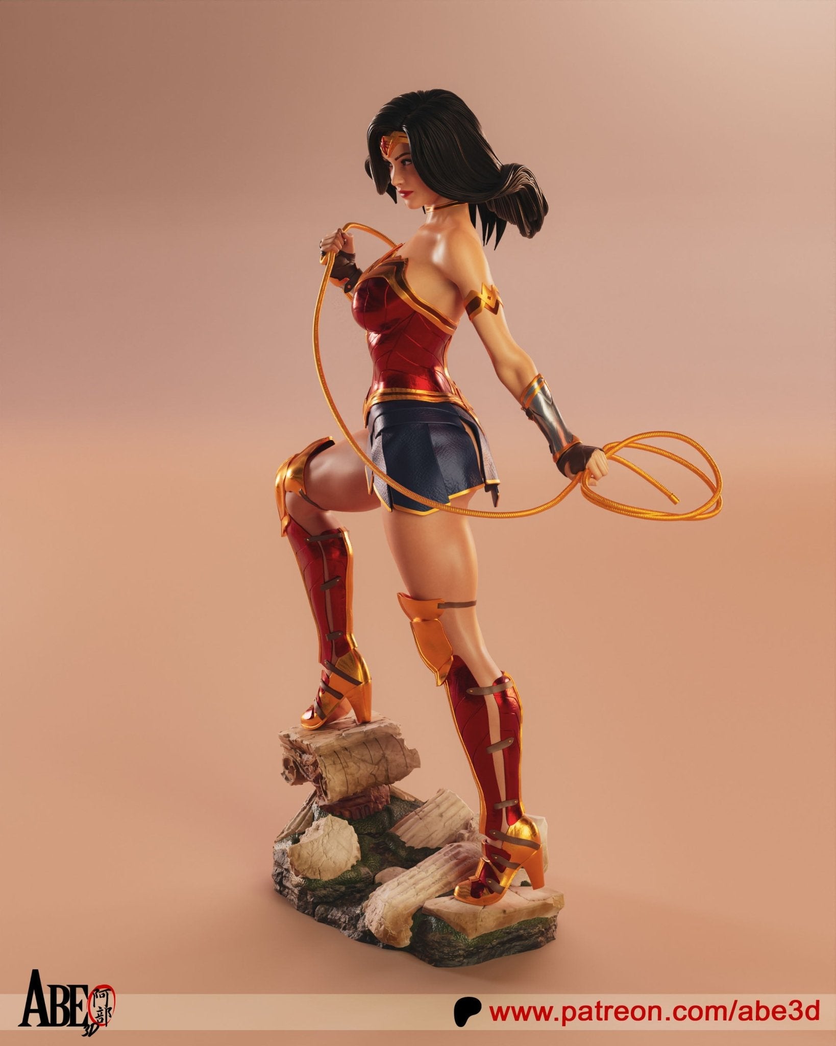 Wonderwoman - Abe3D - Dark Forge Arts