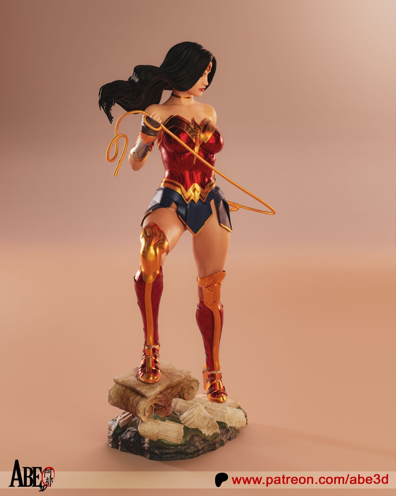 Wonderwoman - Abe3D - Dark Forge Arts