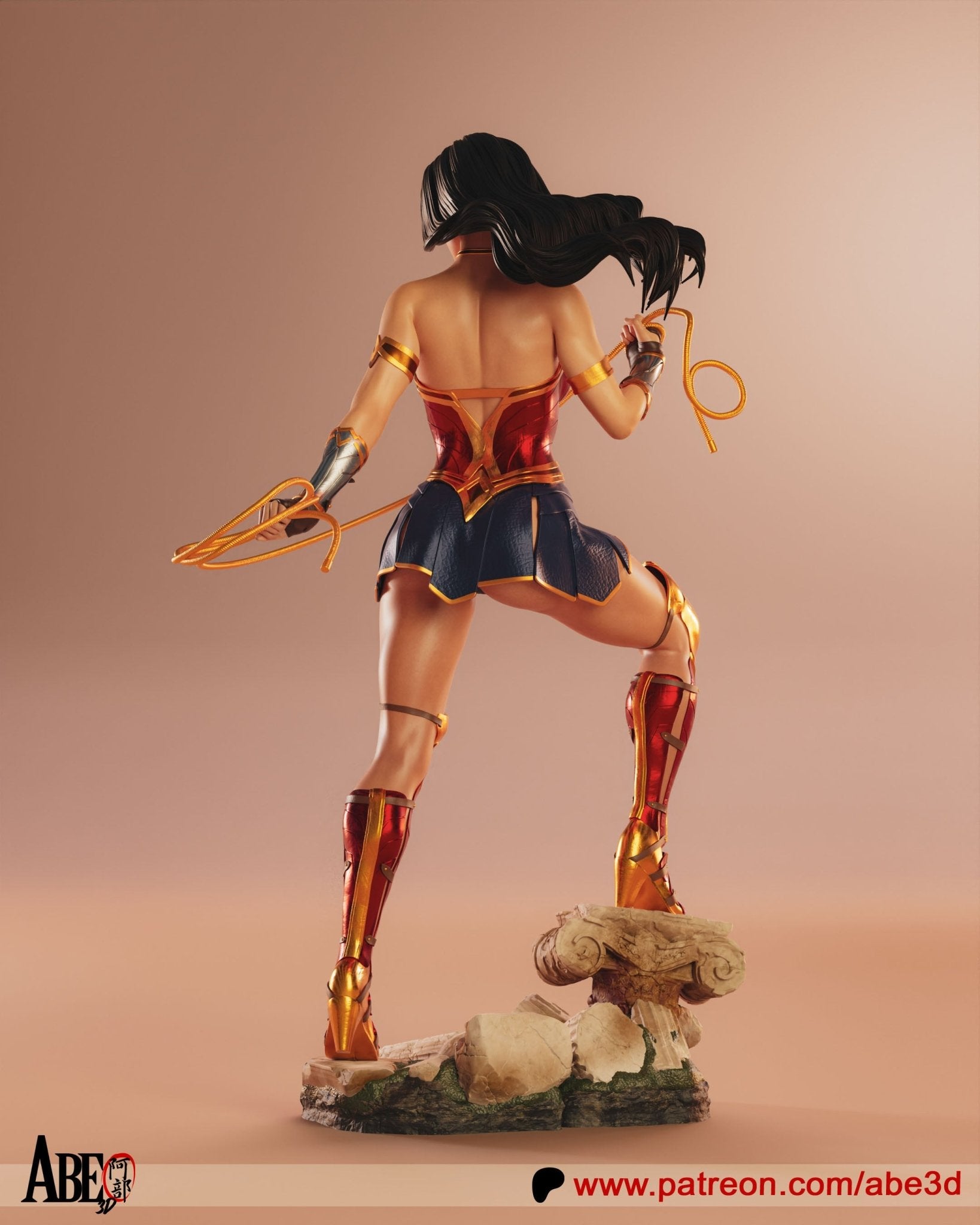 Wonderwoman - Abe3D - Dark Forge Arts