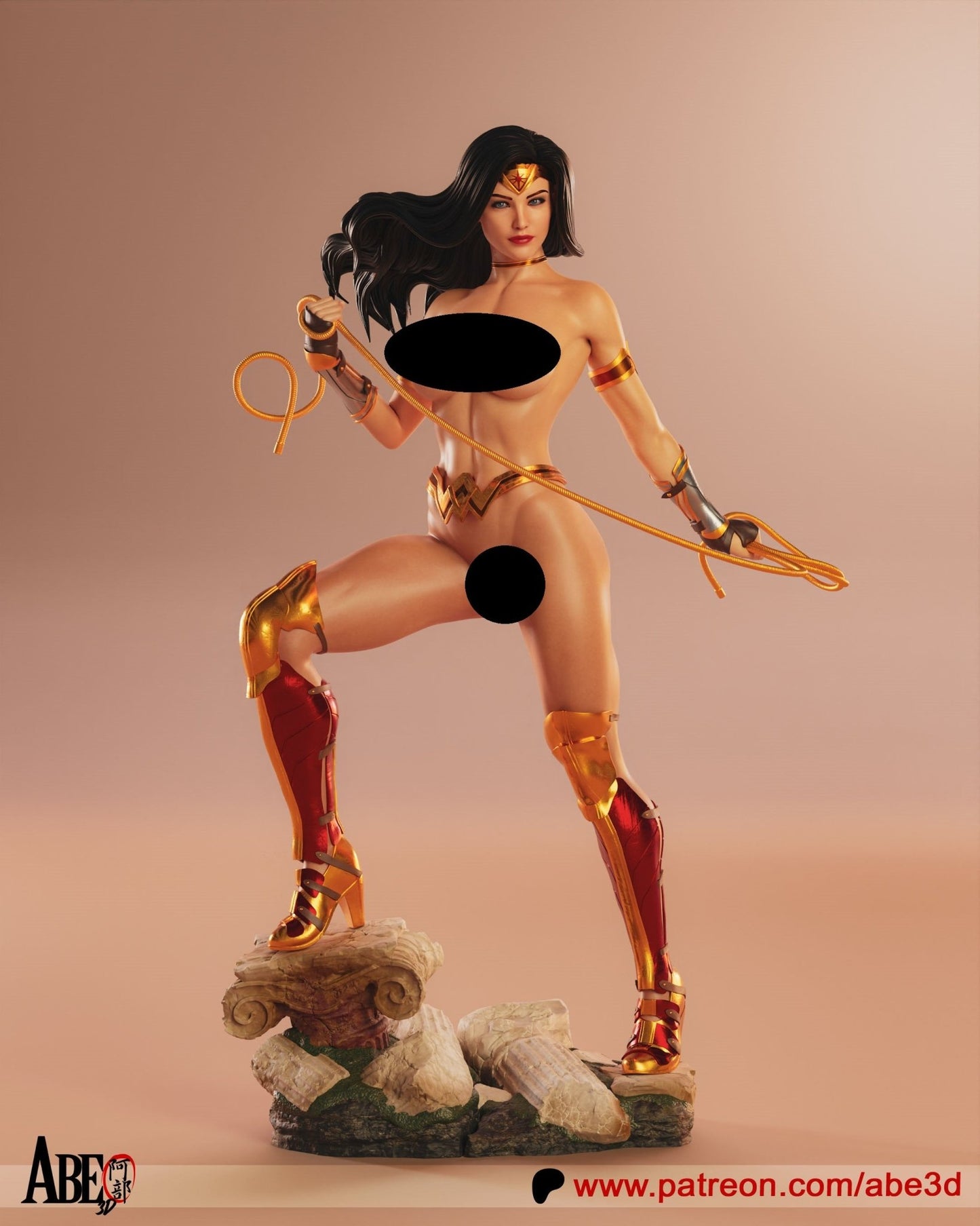 Wonderwoman - Abe3D - Dark Forge Arts